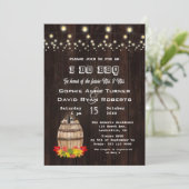 紅葉のワインバレルビュッフェ　秋のBBQ 招待状 (スタンド正面)