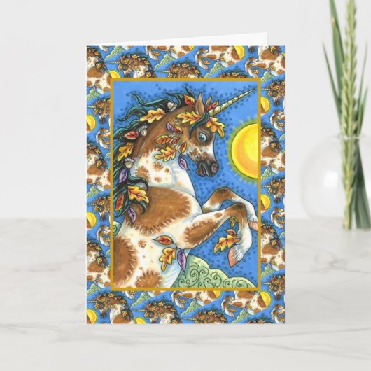 紅葉の一角牡馬、飼育馬 シーズンカード (正面)