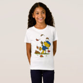 紅葉の中のフェラルド Tシャツ (正面フル)