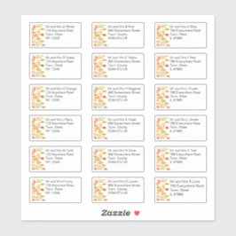 紅葉の個人名結婚前住所 シール