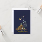 紅葉の小さいカード カード (正面/裏面インサイチュ)