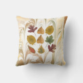 紅葉の幸せな感謝祭のカスタムの枕 クッション (裏面)