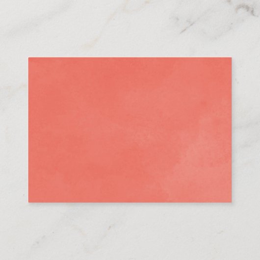 紅葉の感謝祭の座席表 エンクロージャーカード (裏面)