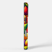 紅葉の打抜き模様の携帯ケース Case-Mate iPhoneケース (裏面 / 右)
