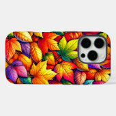 紅葉の打抜き模様の携帯ケース Case-Mate iPhoneケース (裏面 (横))