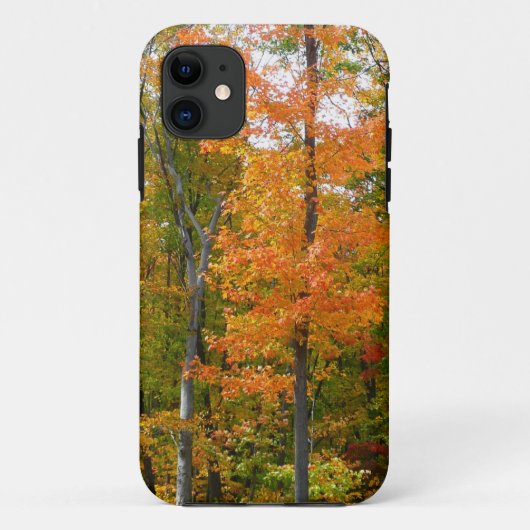 紅葉の木 秋の自然写真 Case-Mate iPhoneケース (裏面)