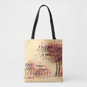 紅葉の木#3 トートバッグ (正面)