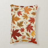 紅葉の枕 アクセントクッション (裏面(縦))