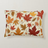 紅葉の枕 アクセントクッション (裏面)