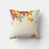 紅葉の枕 クッション (裏面)