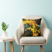 紅葉の枕 クッション (椅子)