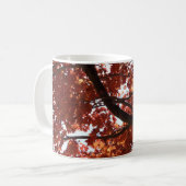 紅葉の枝 コーヒーマグカップ (正面左)
