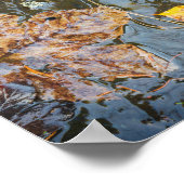 紅葉の森のストリームポスター ポスター (角)