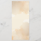 紅葉の森 秋の結婚式 メニュー (裏面)