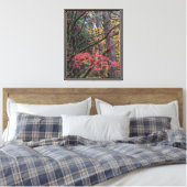 紅葉の植物画 キャンバスプリント (インサイチュ (寝室))