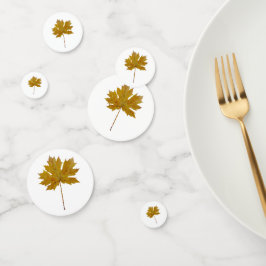 紅葉の水彩紅葉 コンフェッティ