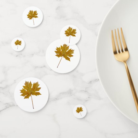 紅葉の水彩紅葉 コンフェッティ (グループ)