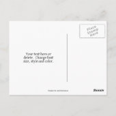 紅葉の池　自然写真撮影 ポストカード (裏面)