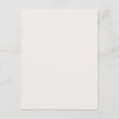 紅葉の湖での結婚式の詳細　ウォーターカラー封筒 エンクロージャーカード (裏面)