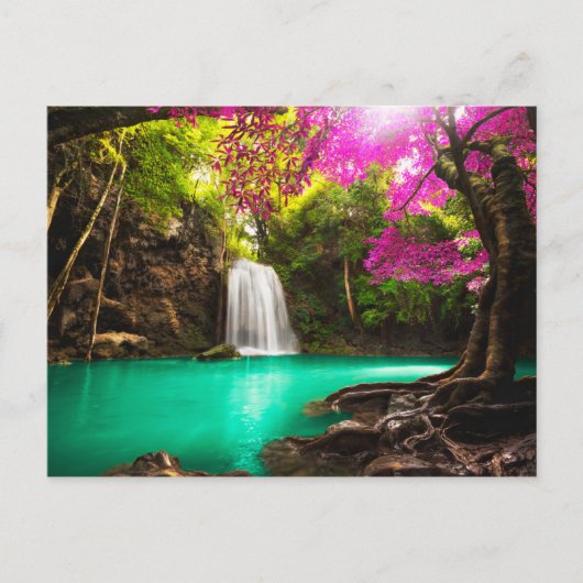 紅葉の滝 ポストカード (正面)