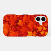 紅葉の炎 iPhone 16ケース (裏面横)