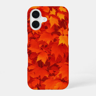 紅葉の炎 iPhone 16ケース