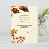 紅葉の発表 案内状 (スタンド正面)