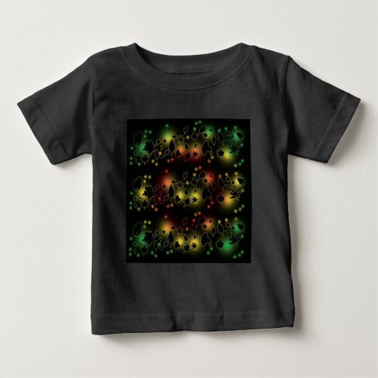 紅葉の白熱 ベビーTシャツ (正面)