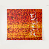 紅葉の秋の背景 | パーティーのカスタム装飾 タペストリー (正面(横))