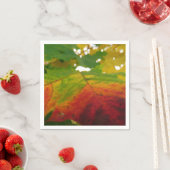 紅葉の秋の自然撮影 スタンダードカクテルナプキン (インサイチュ)