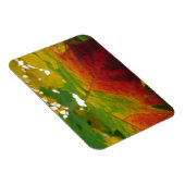 紅葉の秋の自然撮影 マグネット (右側)