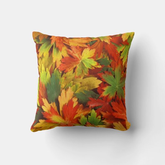 紅葉の秋の装飾用クッションの家の装飾 クッション (裏面)