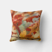 紅葉の紅葉の装飾用クッション クッション (裏面)