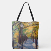 紅葉の細道 トートバッグ (裏面)