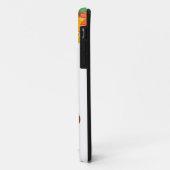 紅葉の緑の着物のこけし人形 Case-Mate iPhoneケース (裏面/左)
