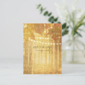 紅葉の美しい秋の季節のご案内 - 日程を保存 案内ポストカード (スタンド正面)