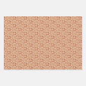 紅葉の背景(暖) ラッピングペーパーシート (正面3)