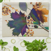 紅葉の色王室の付 キッチンタオル (折り畳み)