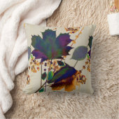 紅葉の色王室の付 クッション (ブランケット)