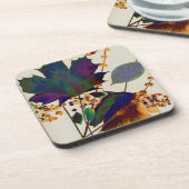 紅葉の色王室の付 コースター (左側)