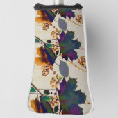 紅葉の色王室の付 ゴルフヘッドカバー (回転90)