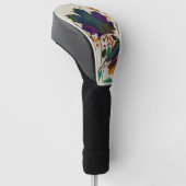 紅葉の色王室の付 ゴルフヘッドカバー (アングル)