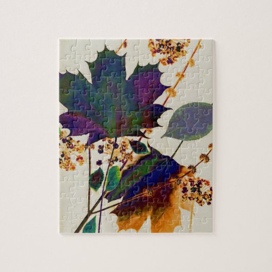 紅葉の色王室の付 ジグソーパズル (縦)