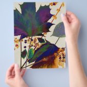 紅葉の色王室の付 チラシ (手)