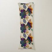 紅葉の色王室の付 ボディピロー (正面縦)