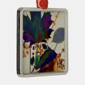 紅葉の色王室の付 メタルオーナメント (右)