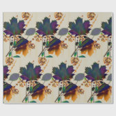 紅葉の色王室の付 ラッピングペーパー (フラット)