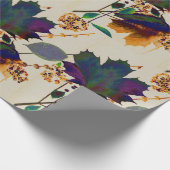 紅葉の色王室の付 ラッピングペーパー (角)