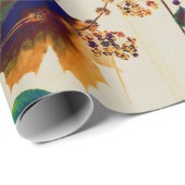 紅葉の色王室の付 ラッピングペーパー (ロールコーナー)
