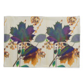 紅葉の色王室の付 枕カバー (裏面)